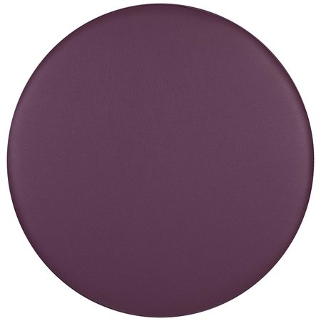 Flash Furniture Soft Seating Flexible Circle for Classrooms and Common Spaces - 18" Seat Height (Purple) ZB-FT-045R-18-PURPLE-GG